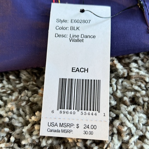 Vintage Volcom Line Dance Wallet purple new with tag - Picture 4 of 7